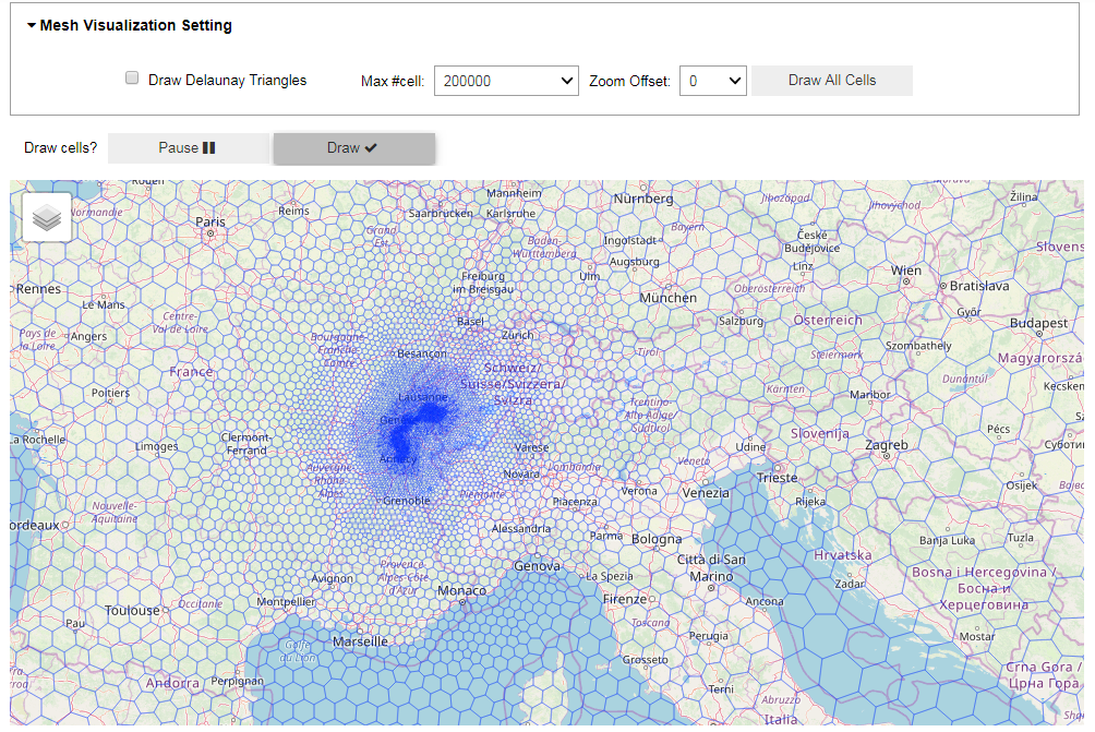 Visualize mesh